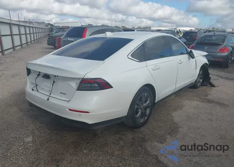 2023 Honda Accord Hybrid Ex-L из США, поврежденный, VIN 1HGCY2F6XPA011591